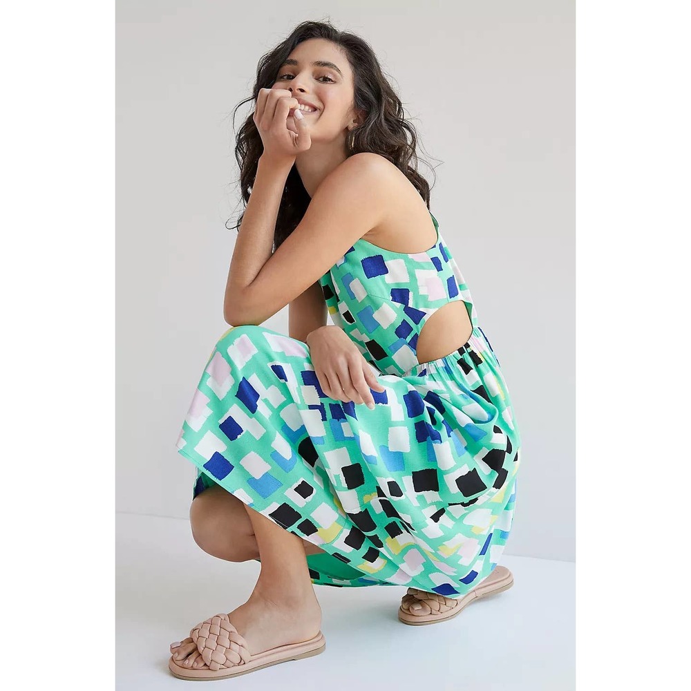 NWT Anthropologie Corey Lynn Calter Daybreak Midi Dress